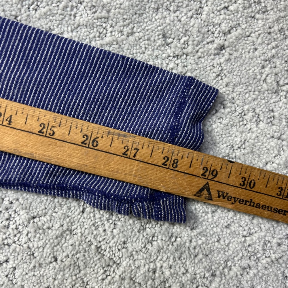 ExOfficio Pullover Shirt Womens Medium Blue Striped Hooded Insect Shield Outdoor - Picture 13 of 14